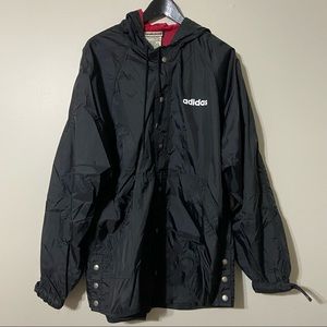 Vintage 90s Adidas wind breaker/rain jacket